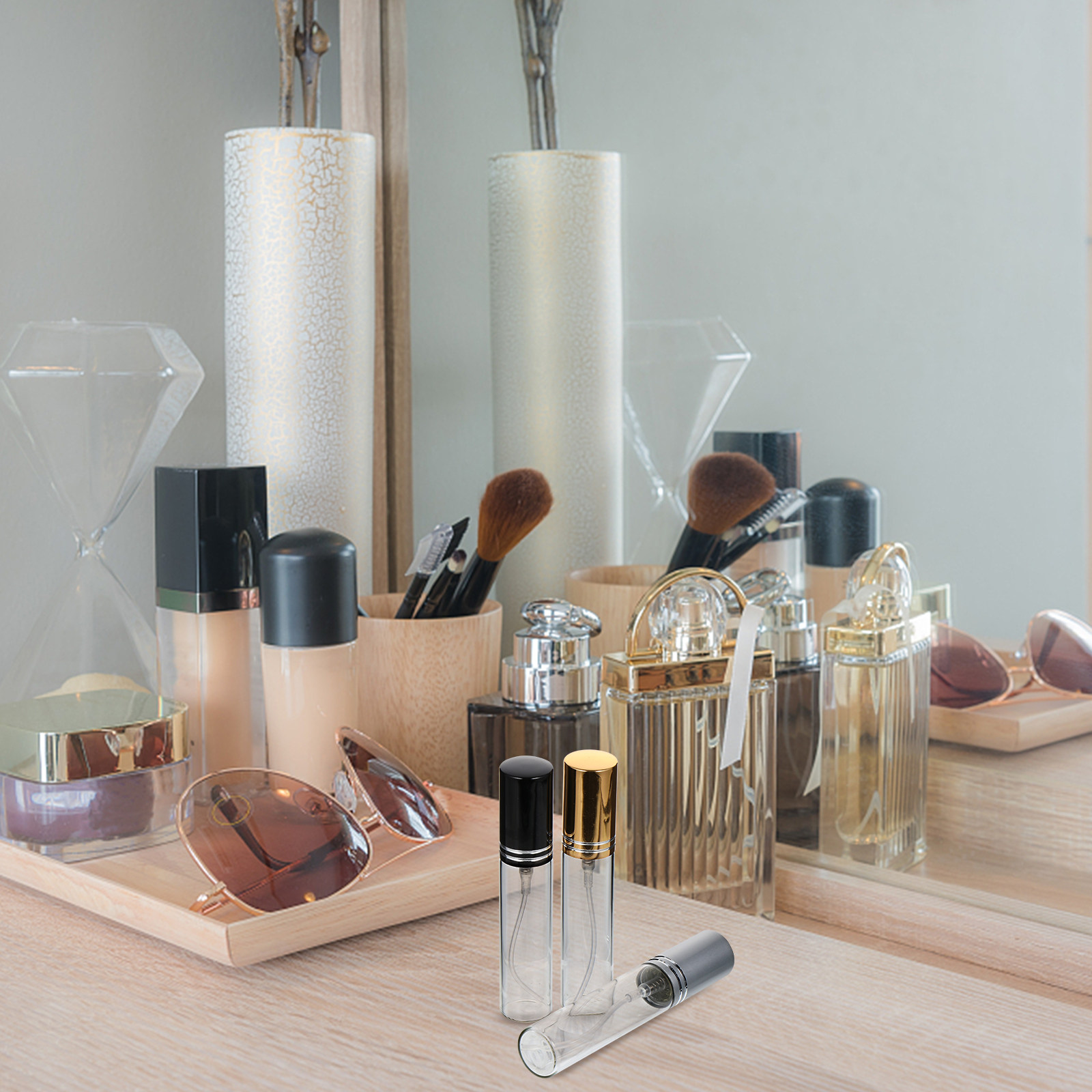6 piezas de botellas de perfum - Misting Bottle Fine reseña y precio